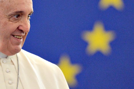 Pope Francis speaks to Europe