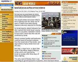 Al Jazeera Homepage