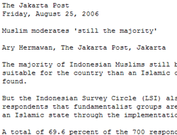 Indonesian democracy is maturing