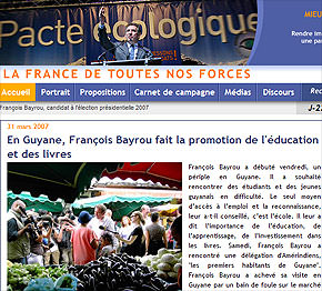 Catholic-inspired Bayrou seeks to break French left-right mould