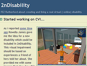 The disabled can fly in Second Life