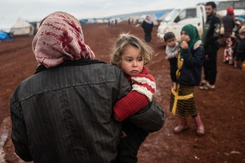 Syrian refugee camp (Burak Kara/Getty Images)