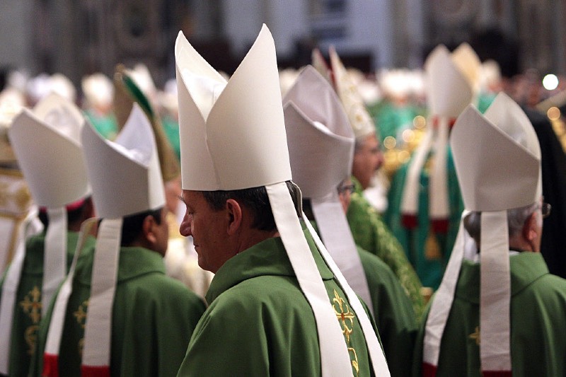 Main image: Bishops, cardinals and patriarchs attend the Opening Mass of the Synod of Bishops (Franco Origlia/Getty Images)