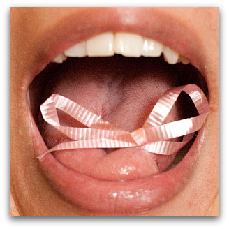 Terribly Tongue Tied, Flickr image by bmhkim