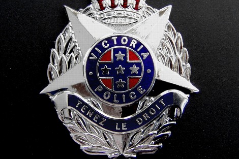 Police Victoria badge