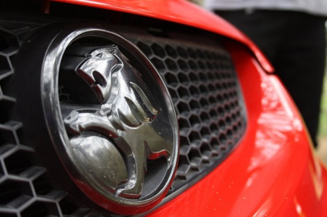 Nose of a Holden car