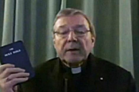 Pell appears at the Royal Commission via video link