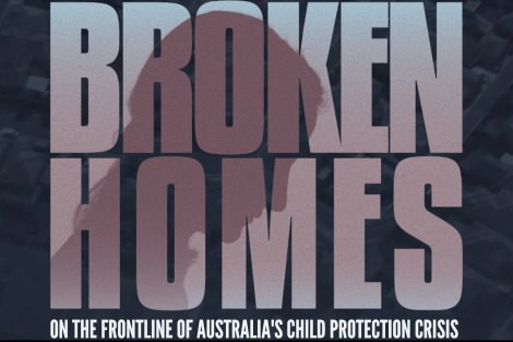Broken Homes logo from ABC Four Corners