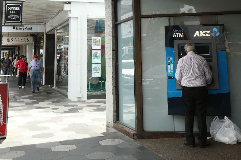A general view of an ANZ bank branch (Robert Cianflone/Getty Images)