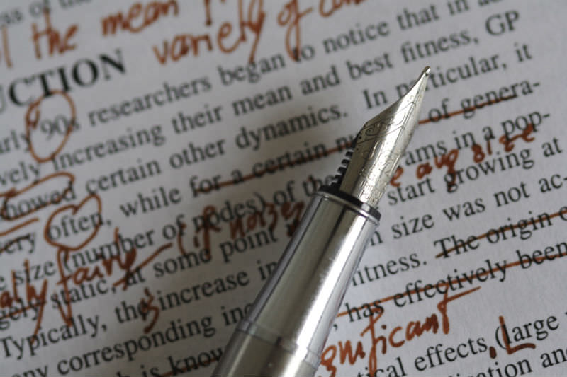 correct my writing