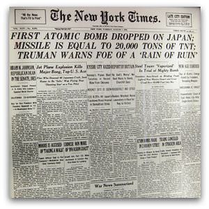 Hiroshima headline