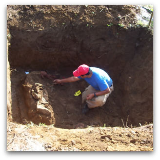 Exhumation at Finca Covabonga