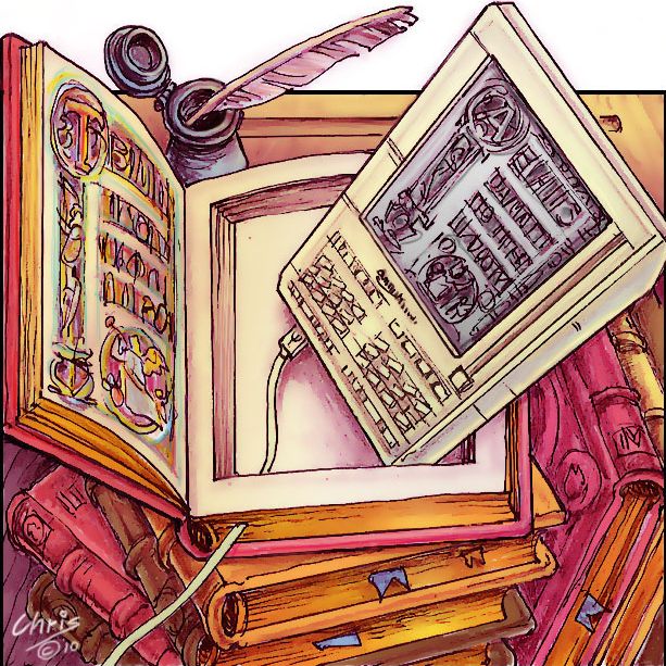 'e-book' by Chris Johnston