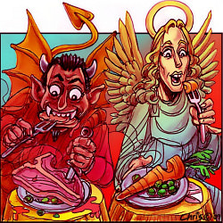 'Vegetarianism' by Chris Johnston