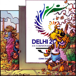 'Delhi Games' by Chris Johnston