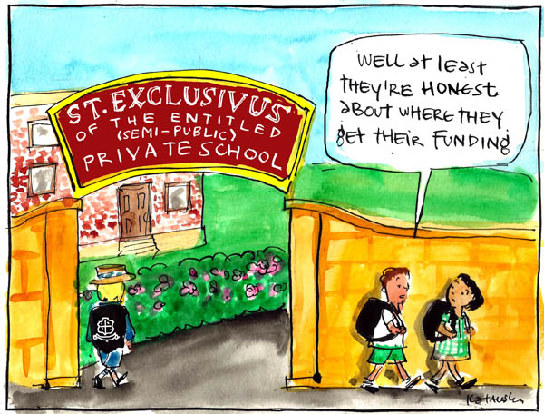 'Not so independent schools' by Fiona Katauskas